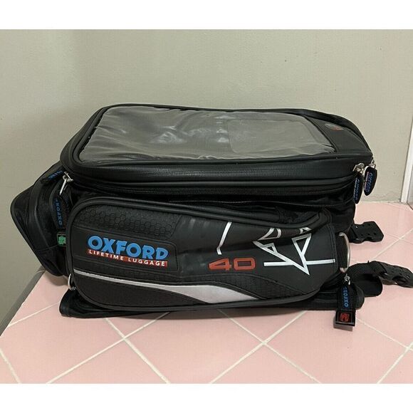 Oxford Lifetime X40 Tankbag Motorcycle Magnetic Tank Bag 40L - Picture 2 of 7